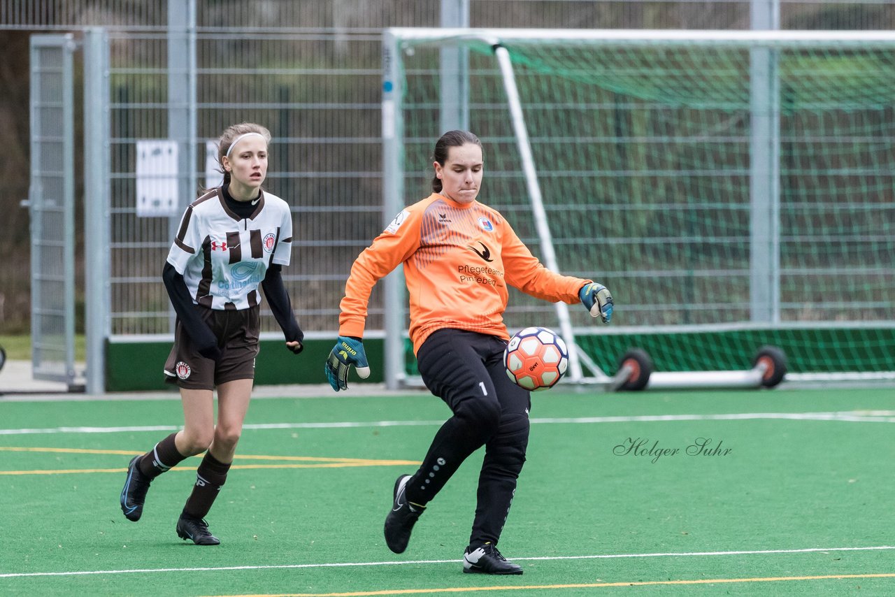 Bild 265 - wBJ VfL Pinneberg - St. Pauli : Ergebnis: 7:0 (Abbruch)